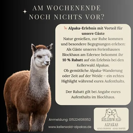 Prázdninový dům Blockhaus Am Edersee